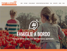 Tablet Screenshot of famiglieabordo.it